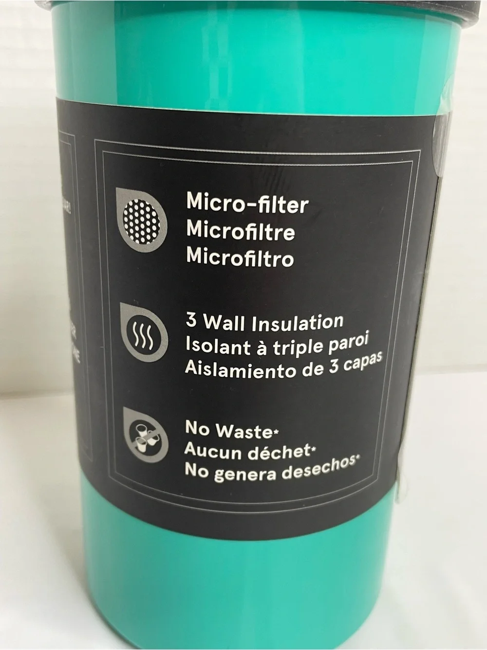 Presse by bobble Teal Travel French Press Tumbler